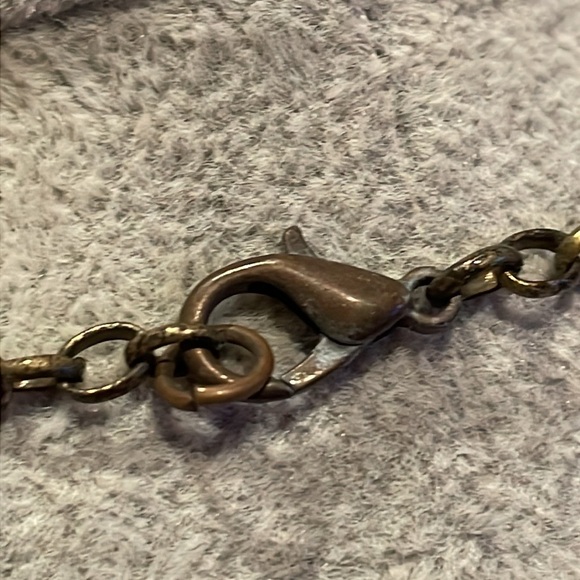 Vintage Medallion Necklace Crystal and Glass beaded rhinestones - Picture 5 of 11